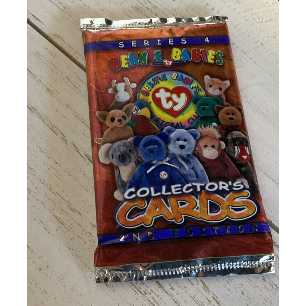 TY Beanie Babies Collectors Cards Series 4  (2nd Edition) Pack New Sealed